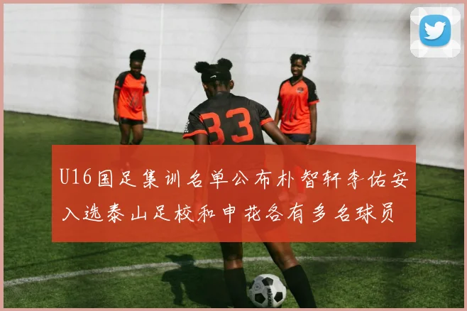 U16国足集训名单公布朴智轩李佑安入选泰山足校和申花各有多名球员参与