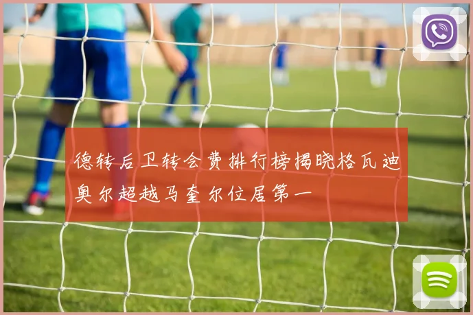 德转后卫转会费排行榜揭晓格瓦迪奥尔超越马奎尔位居第一